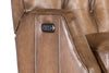 Image of Karl Nature Leather "Quick Ship" POWER Swivel/Glider Recliner