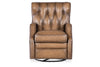 Image of Karl Nature Leather "Quick Ship" POWER Swivel/Glider Recliner