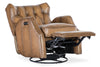 Image of Karl Nature Leather "Quick Ship" POWER Swivel/Glider Recliner