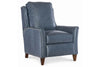 Image of Kendrick Leather Pillow Back Recliner Chair - Luxury Seating Redefined