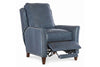 Image of Kendrick Leather Pillow Back Recliner Chair - Luxury Seating Redefined