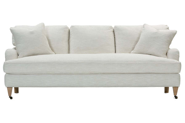 Kristen 86 Inch "Ready To Ship" Traditional Bench Seat Sofa (Photo For Style Only)