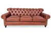 Image of Lancaster Grand Scale 90 Inch Chesterfield Style Tufted Sofa