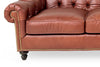 Image of Lancaster Grand Scale 90 Inch Chesterfield Style Tufted Sofa