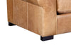 Image of Lloyd 111 Inch Transitional Leather Pillowback Sofa