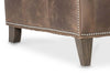 Image of Monty Tufted Leather Accent Club Chair