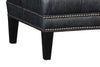 Image of Owen Tufted 36", 42" Or 46" Inch Rectangular Leather Ottoman (3 Sizes Available)