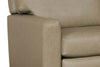 Image of Redmond HERS Small Scale Leather Track Arm Pillow Back Recliner