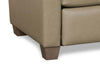 Image of Redmond HERS Small Scale Leather Track Arm Pillow Back Recliner