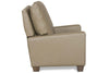 Image of Redmond HERS Small Scale Leather Track Arm Pillow Back Recliner