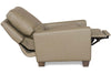 Image of Redmond HERS Small Scale Leather Track Arm Pillow Back Recliner