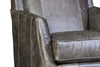 Image of Ryan Leather Tight Back SWIVEL/GLIDER Accent Chair