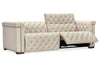 Image of Savion Beach "Quick Ship" Power Chesterfield Fabric Furniture Collection