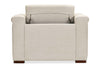 Image of Savion Beach "Quick Ship" Power Chesterfield Fabric Furniture Collection