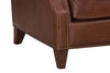 Image of Shelley Chaps "Quick Ship" Traditional Top Grain Leather Pillow Back Chair