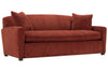 Image of Sloane 83 Inch Single Bench Seat Fabric Art Deco Sofa