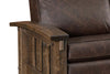 Image of Stockton Roughsawn Mission Style Reclining Leather Seating Collection