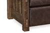 Image of Stockton Roughsawn Mission Style Reclining Leather Seating Collection