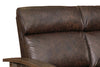 Image of Stockton Roughsawn Mission Style Reclining Leather Seating Collection