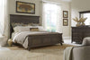 Image of Sutton Queen Or King Saddle Brown Wood Panel Bed "Create Your Own Bedroom" Collection (Copy)