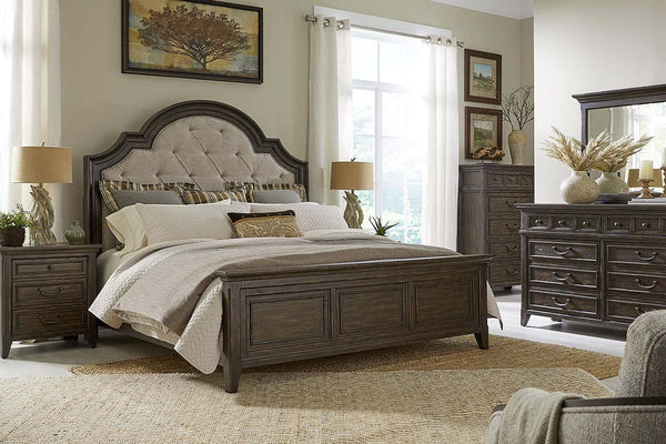 Sutton Traditional Saddle Brown "Create Your Own Bedroom" Collection