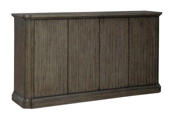 Valencia Havana Brown Slatted Style Dining Storage Buffet