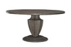 Image of Valencia 5-Piece Havana Brown Round Pedestal Dining Table Set