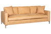 Image of Wade Contemporary Track Arm Leather Sofa Collection