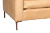 Image of Wade Contemporary Track Arm Leather Sofa Collection