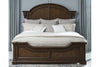 Image of Wexford Queen Or King Satin Cherry Poster Panel Bed "Create Your Own Bedroom" Collection