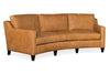 Image of Wexler 103 Inch Contemporary Curved Conversation Leather Sofa