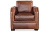 Image of Whitaker Transitional Apartment Size Leather 8-Way Hand Tied Furniture Collection