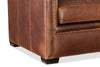 Image of Whitaker Transitional Apartment Size Leather 8-Way Hand Tied Furniture Collection