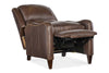 Image of Whitmore Leather Bustle Pillow Back Recliner Chair