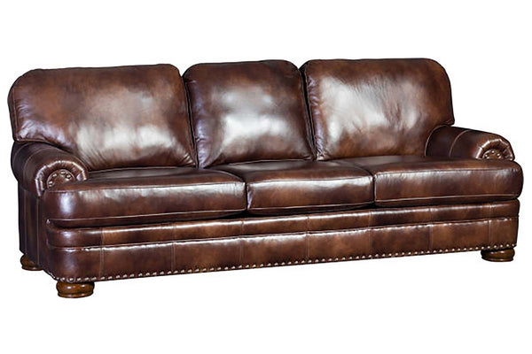 Winfield Oversized Pillow Back Sofa Group With Nail Trim