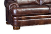 Image of Winfield Oversized Pillow Back Sofa Group With Nail Trim