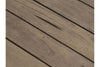 Image of Barnes Round Transitional Coffee Table With Gray Wash Finish