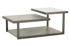 Delta Modern Metal And Wood Occasional Table Collection