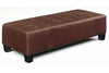 Image of Ethan 60 Inch Long Extra Large Upholstered Coffee Table Ottoman