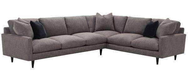 Sectional sofas clearance with pillow backs