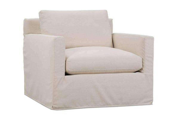 Liza Designer Style Slipcover Chair