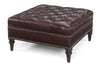 Image of Oxford 39 Inch Square Deep Button Tufted Ottoman With Nailhead Trim